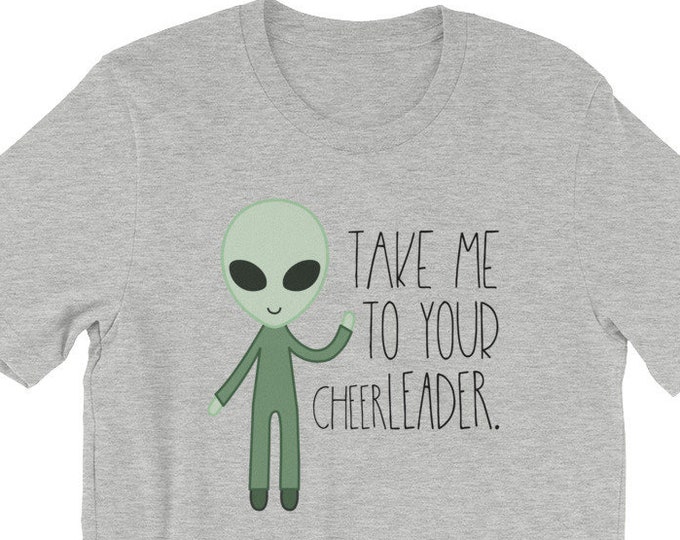Take Me to Your CheerLEADER T-Shirt for Cheer Camp