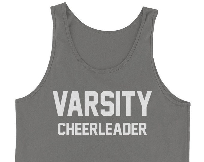 Varsity Cheerleader Tank Top [High School Cheer Shirt]