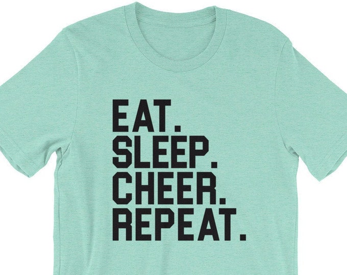 Eat Sleep Cheer Repeat T-Shirt