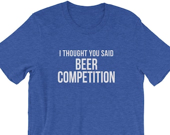 Cheer Dad Beer Competition T-Shirt