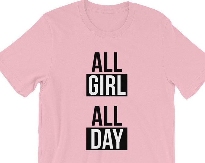 All Girl All Day Cheer T-Shirt