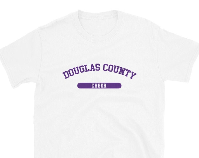 Douglas County Cheer T-Shirt (white tee)