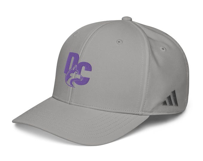 Purple DC adidas Performance Cap