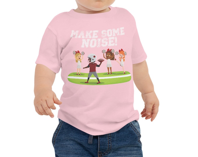 Make Some Noise Football Game Short Sleeve T-Shirt (Baby/Toddler)