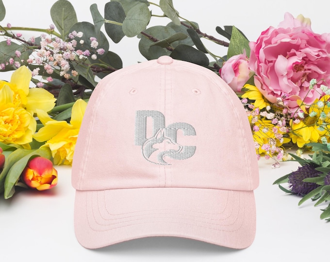 DC Pastel Pink Baseball Hat