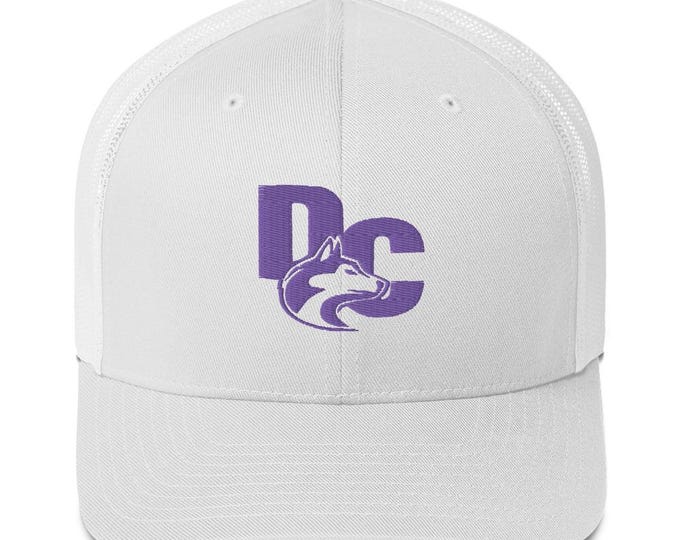 Purple DC Trucker Cap