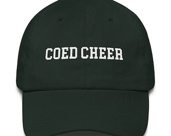 Coed Cheer Dad Hat for Yell Leaders & Cheer Guys