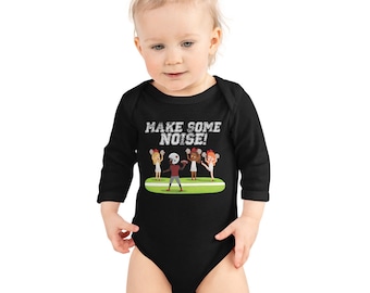 Make Some Noise for Game Day (Infant Long Sleeve Bodysuit)