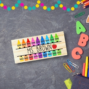 Personalized Chalk White Board Eraser Teachers Appreciation New Teacher Gift from Student Cute Gift for Teachers Eraser Back to School Gift