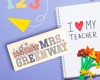 Personalized Chalk White Board Eraser Teachers Appreciation New Teacher Gift from Student Cute Gift for Teachers Eraser Back to School Gift
