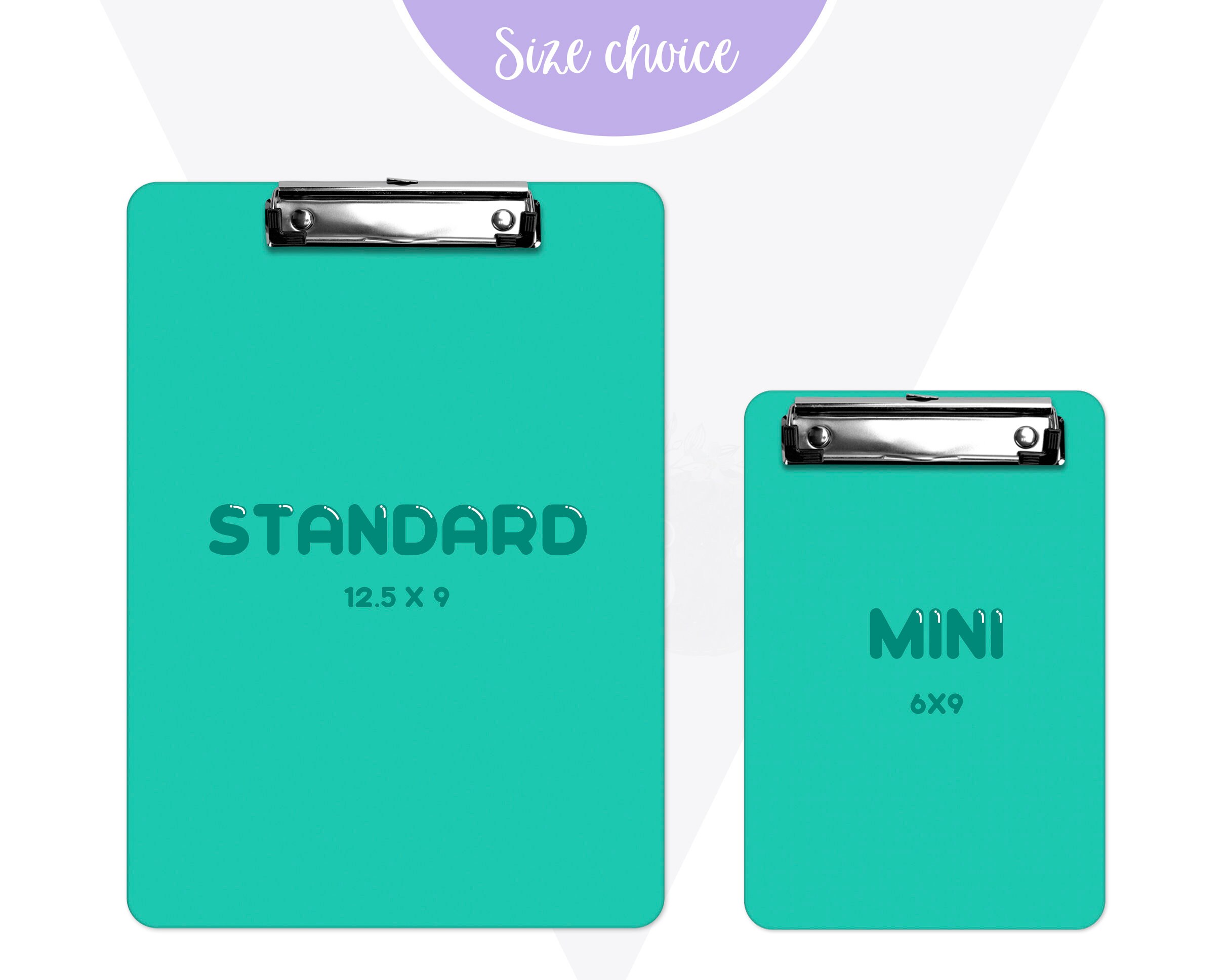 Personalized Clipboard Initial Clipboard Floral Clipboard Gift Etsy