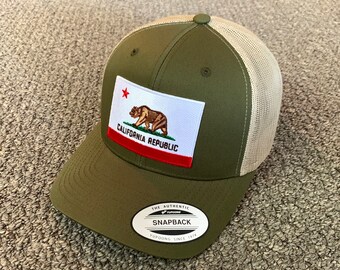California State Flag Pitstop Mesh Truckers Cap Hat Men /& Women caps hats