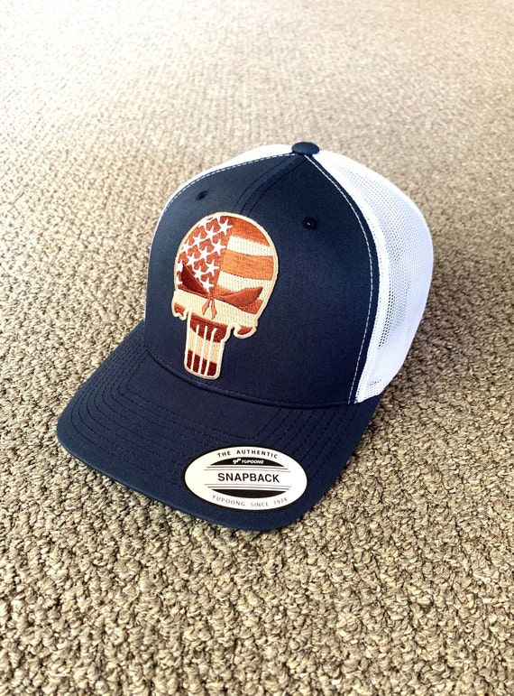 PUNISHER Tactical Police Hat USA Flag 