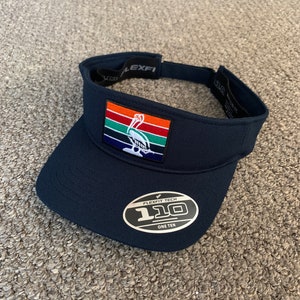 St Pete Flag Visor St Petersburg Florida Handcrafted in Florida