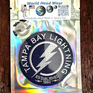 Tampa Bay Lightning-patch NHL Hockey Collectable-patch voor opstrijkapplicatie
