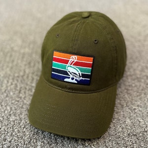 St Pete Flag Hat Dad Cap Individually Handcrafted in Tampa Bay