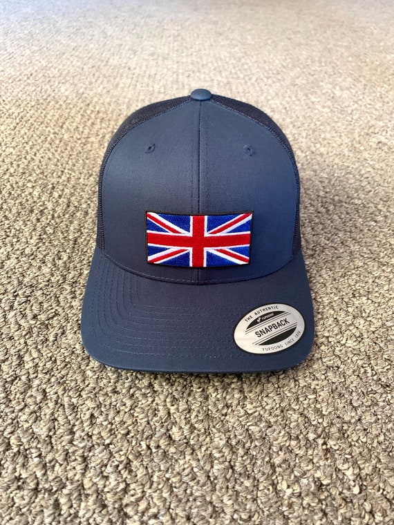United Kingdom British Union Jack Flag Hat Snapback American
