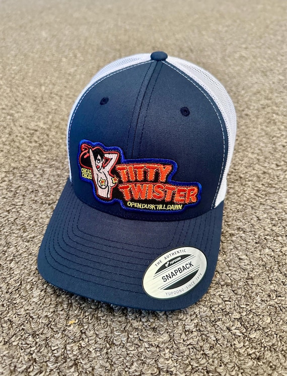 Titty Twister Hat From Dusk Till Dawn Snapback Mesh Cap  display picture 2