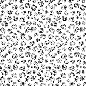 May include: A digital design featuring a black and white leopard print pattern. The design size is 7.68 x 7.51 inches. The rhinestone size is SS10, with a stone count of 1,075 pieces. Available file formats include SVG, Cricut SVG, Silhouette Studio, and DXF.
