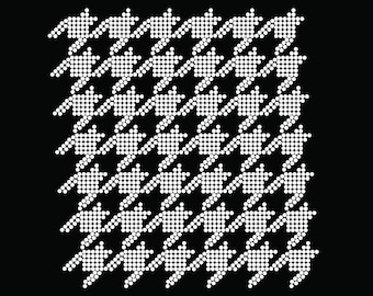 Archivo SVG de diamantes de imitación de pata de gallo: SS10, 2100 piedras (descarga digital)