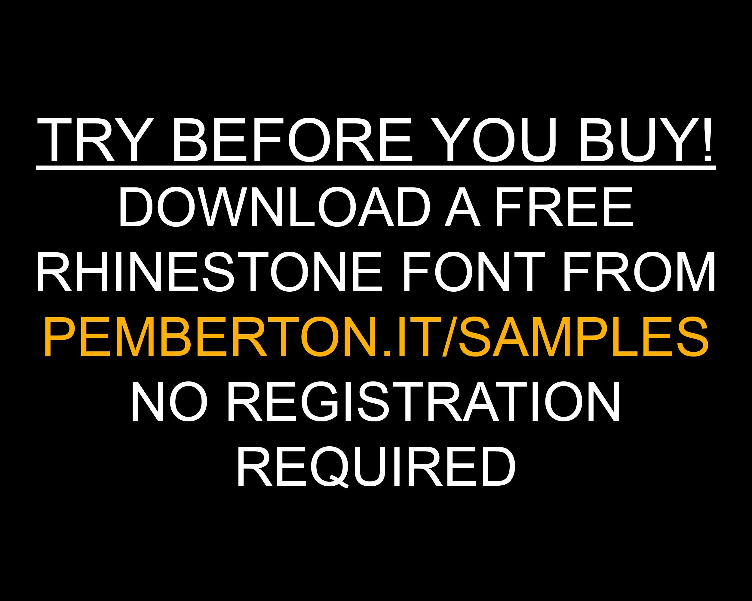 November Rhinestone Font 100 Rhinestone Font Bundle, Typeable Alphabet (OTF Download) - Etsy