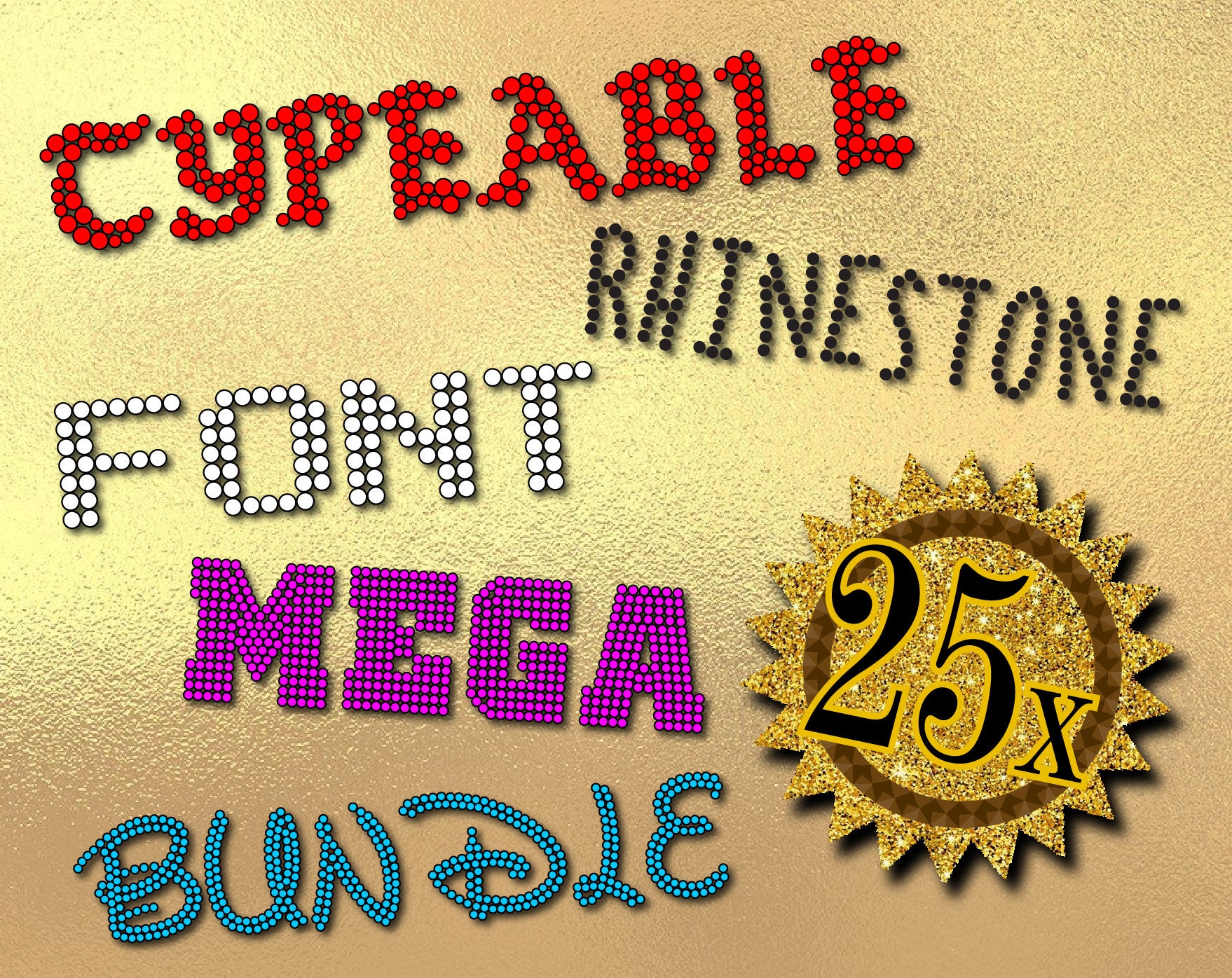 25x-typeable-rhinestone-font-bundle-rhinestone-download-etsy-uk