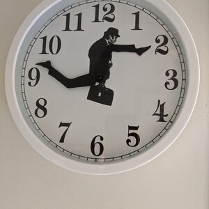 Monty Python Inspired Silly Walk Wall Clock - Etsy