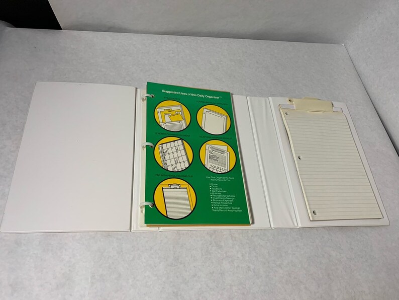 Vintage Mead Organizer 3 Ring Binder The Precursor to the Etsy