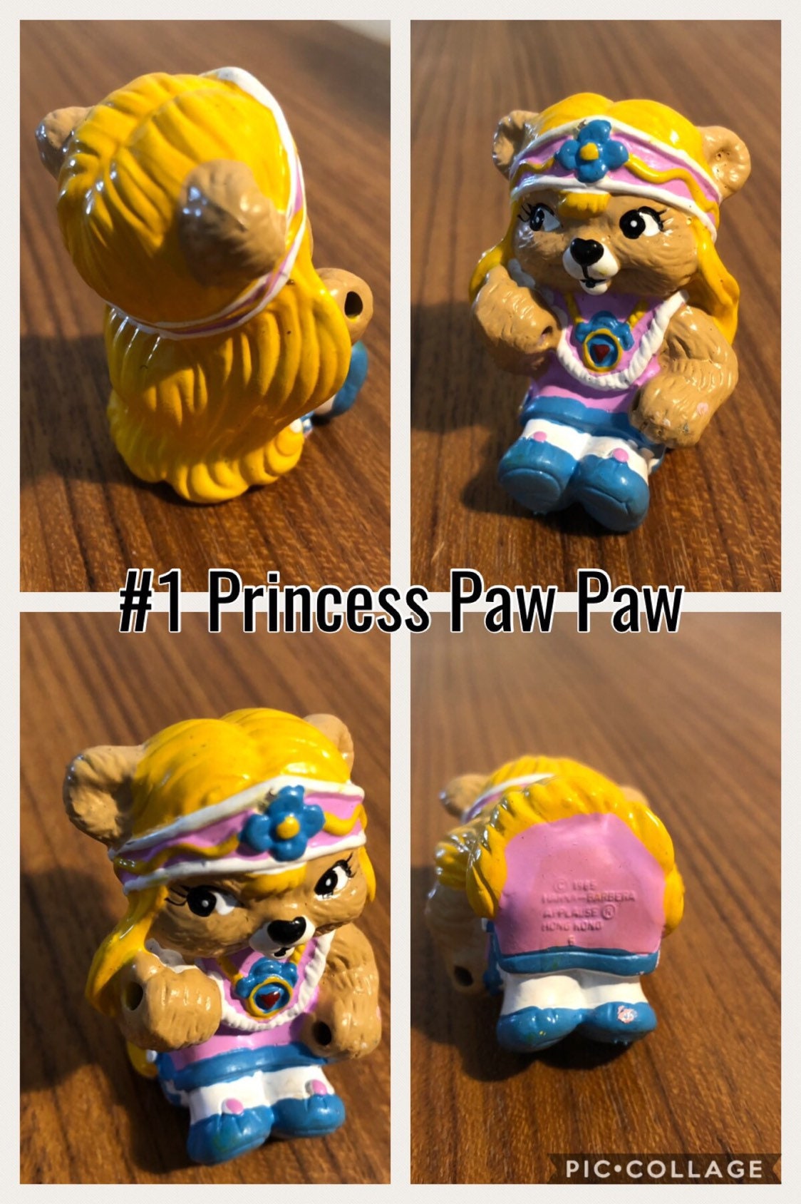 Vintage RARE 1985 Paw Bears Paw Paws Hanna Barbera Applause Etsy