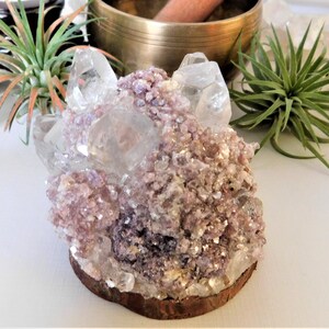 Lepidolite Specimen, Lepidolite Crystal, Healing Crystal, Feng Shui Decor, Purple Decor, Energy Crystal