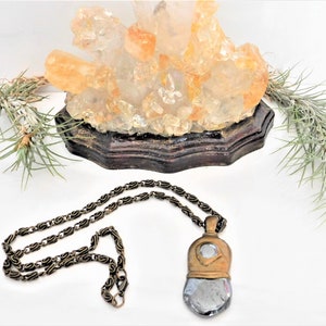 Hematite Necklace,Hematite Pendant,Hematite Talisman,Hematite Amulet,Grounding Necklace,Healing Necklace