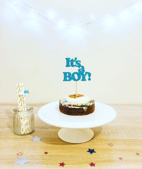 baby boy cake decorations