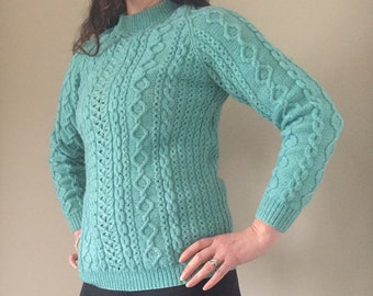 Mint green jumper | Etsy Mint green jumper | Etsy