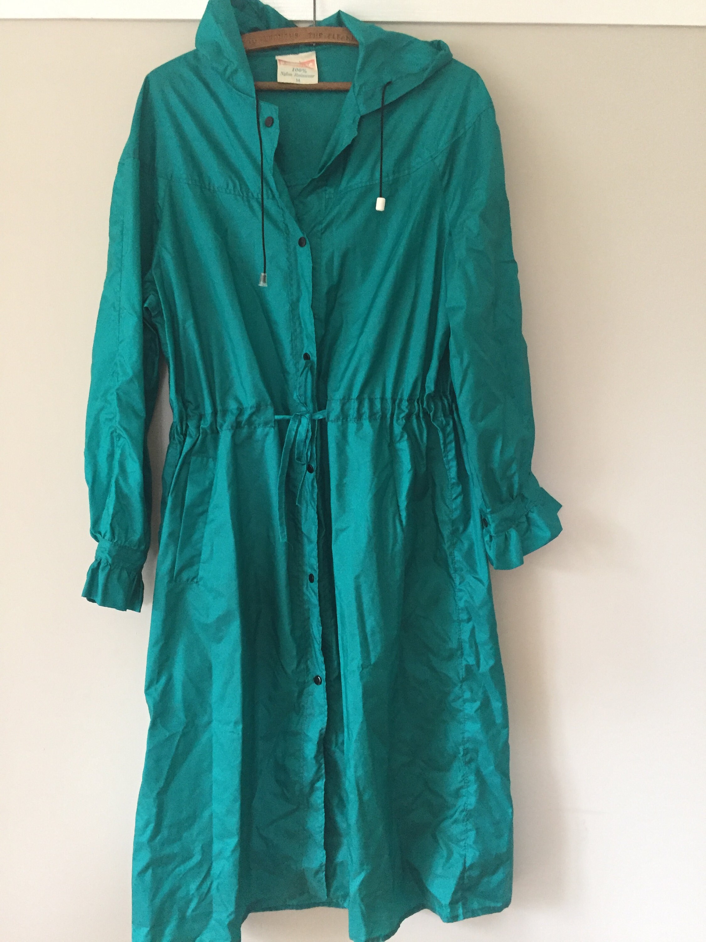 Image of Vintage Pakamac Pac A Mac Festival Nylon Waterproof Coat Jacket S Uk -