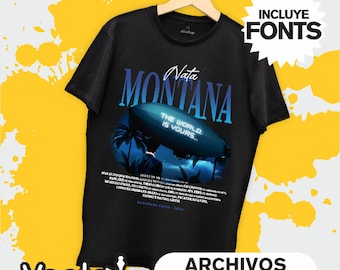 Natanael Cano Montana T-Shirt Design Vector (SVG, PDF)