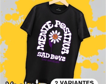 Mente positiva, Sad Boys, Playera Mente Positiva, Playera Sad Boys