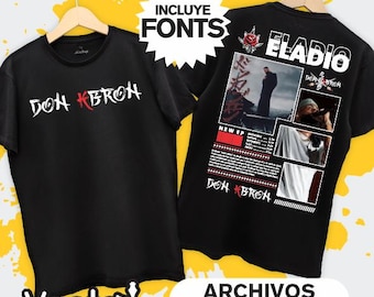 Eladio Carrion T-Shirt Vector Design (PDF, SVG, PNG)