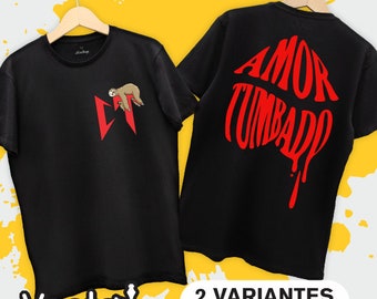 Amor Tumbado T-Shirt Design: Vector SVG, PDF, Corel Draw (Digital Download)