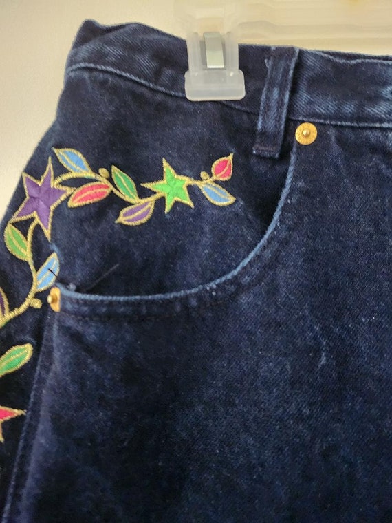 Jordache Embroidered Jeans