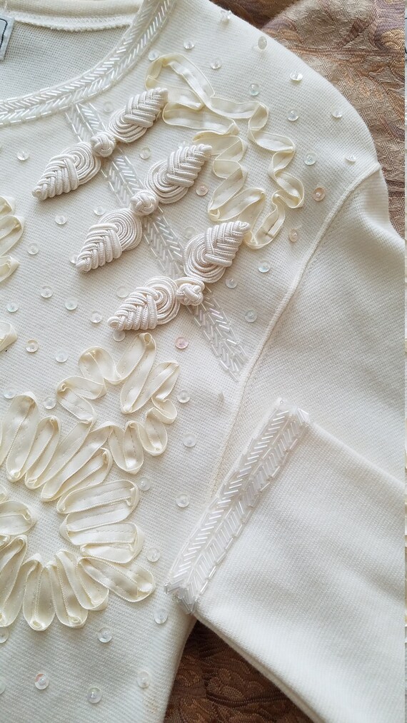 ALBERIC Embroidered Viscose Tunic Top main image 0