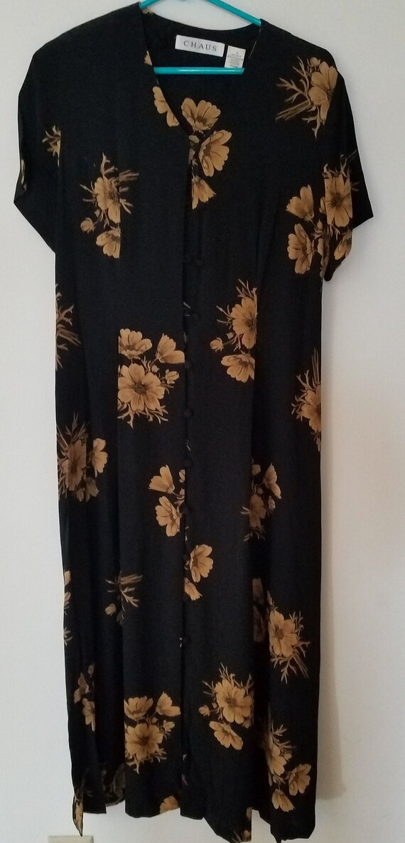 Vintage Flowery Flow Dress