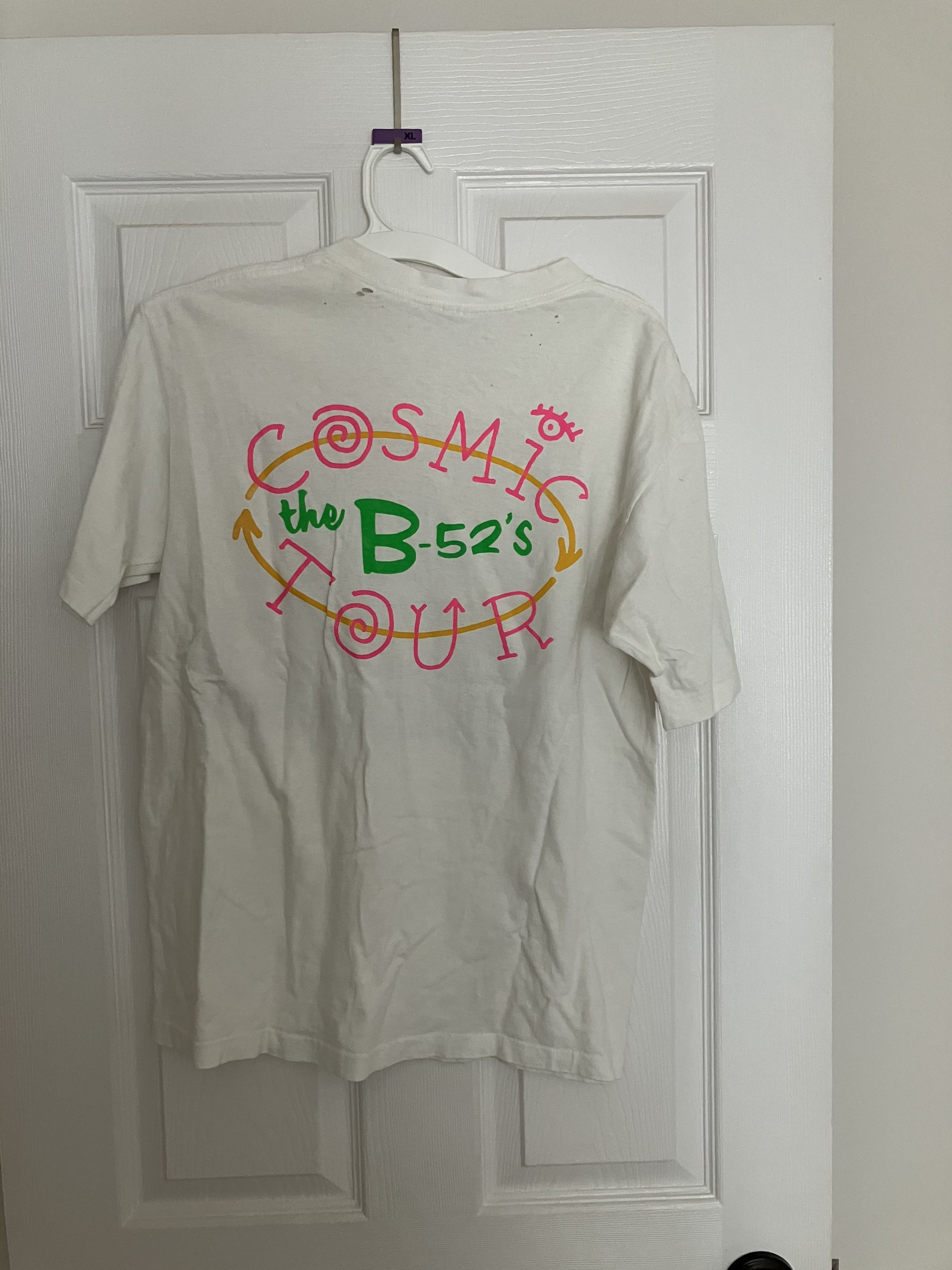 Vintage 80s B-52s Cosmic Tour Band Tee - Etsy India
