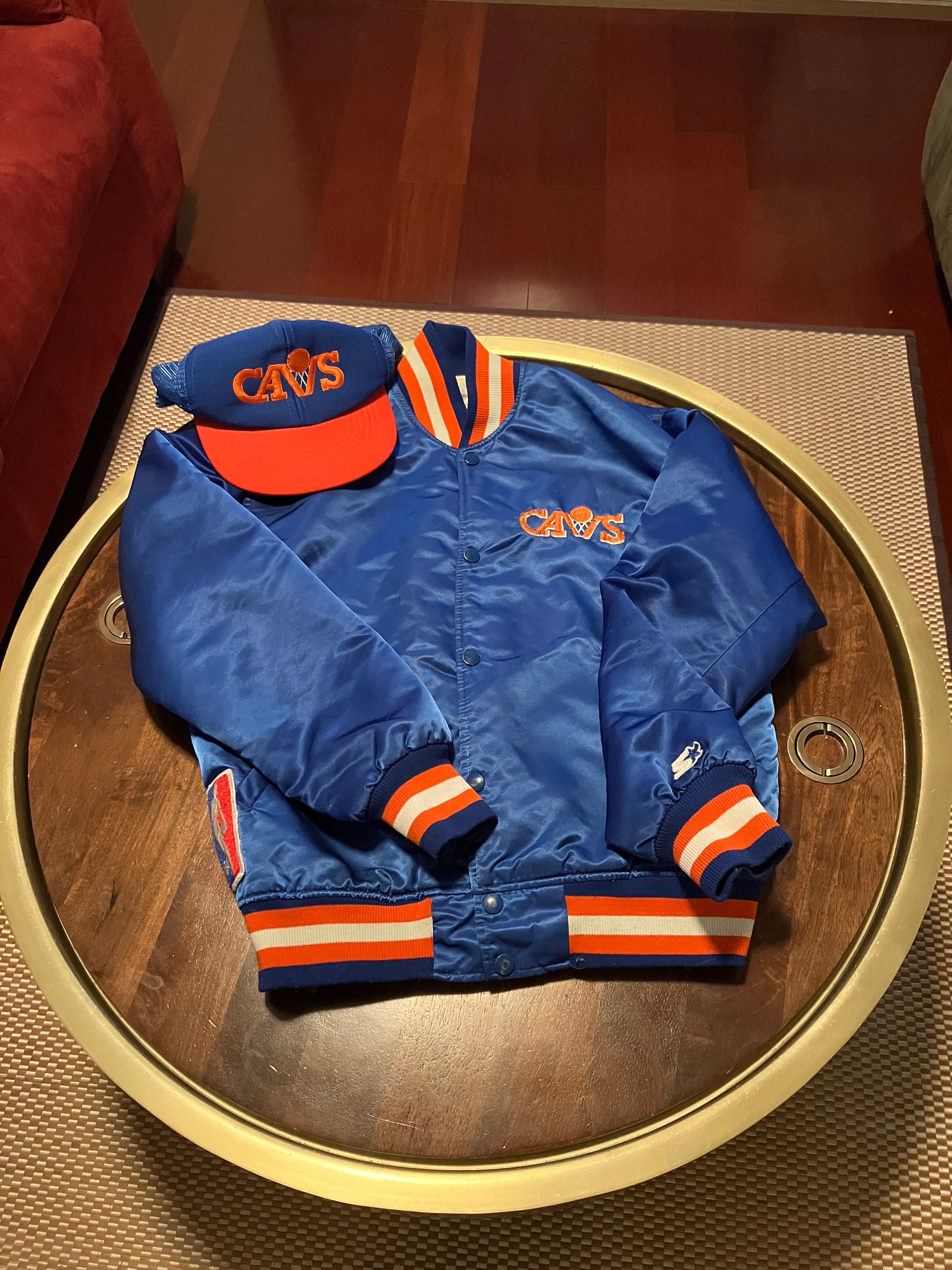 CAVS サテンジャケット Size L Cleveland Cavaliers NBA Jackets for sale | eBay