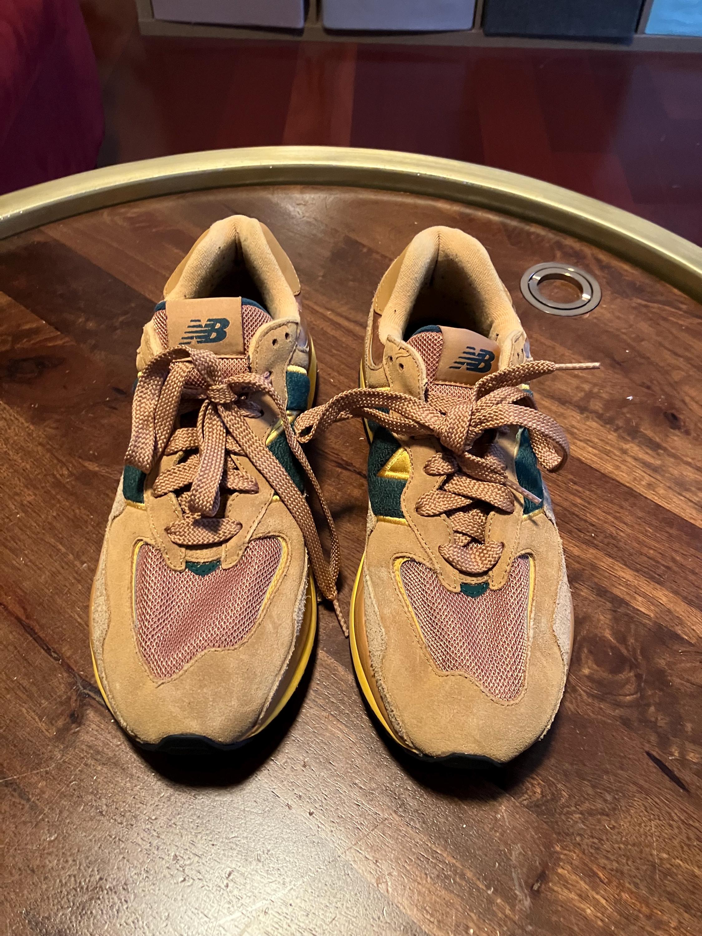 New Balance 57/40 Sage Bleached Lime Glow M5740WT1 Men display picture 1