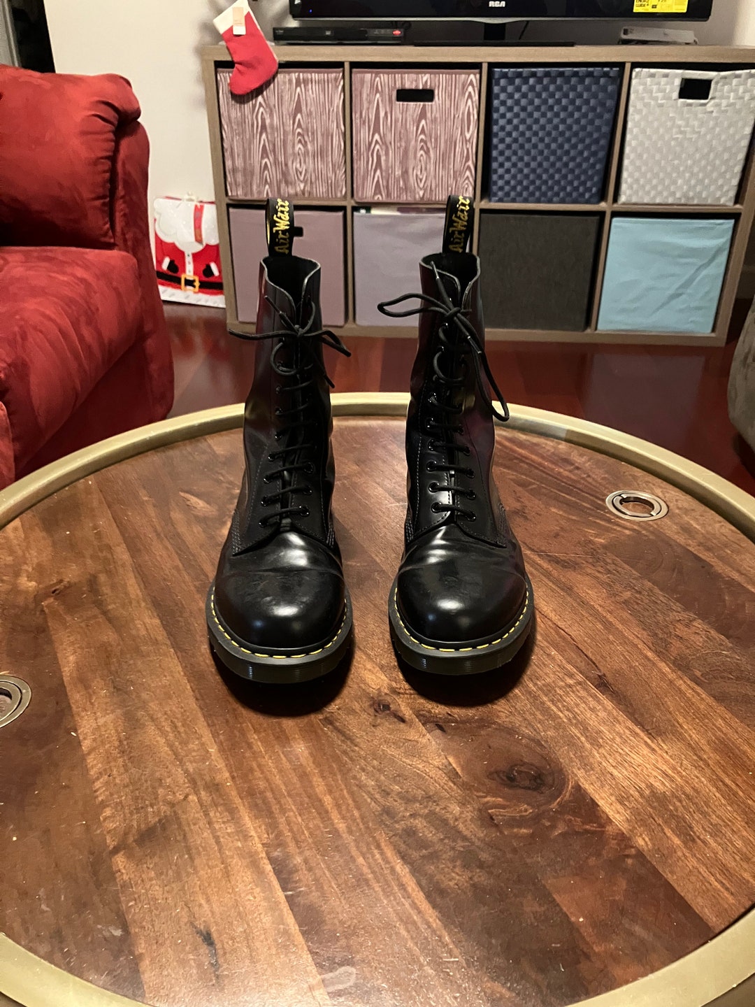 Doc Martens Eye Air Wair Bouncing Sole Boots Made in England US 11 UK 10 EU 45 Etsy