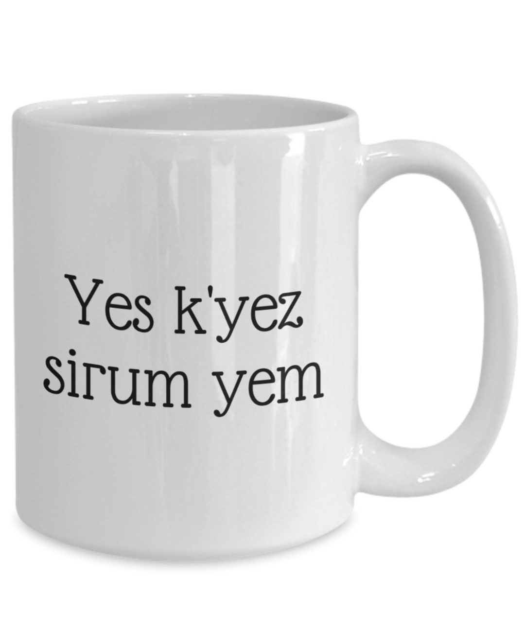I Love You in Armenian White Ceramic Coffee or Tea Mug Yes - Etsy