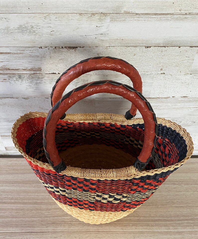 Mini U Shopper Bolga Basket