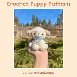 Crochet Puppy Plushie PATTERN