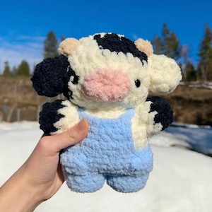 Overalls Plush Pattern 4-in-1 Crochet Baby Animals in Overalls Plushie PATTERN - Etsy