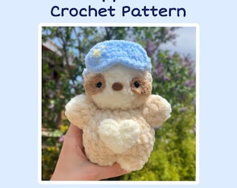 Crochet Sleepy Sloth Plushie Pattern